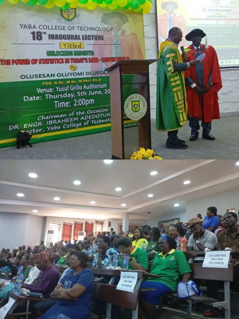 Statistics drives innovation, economic development —Yabatech Rector ...